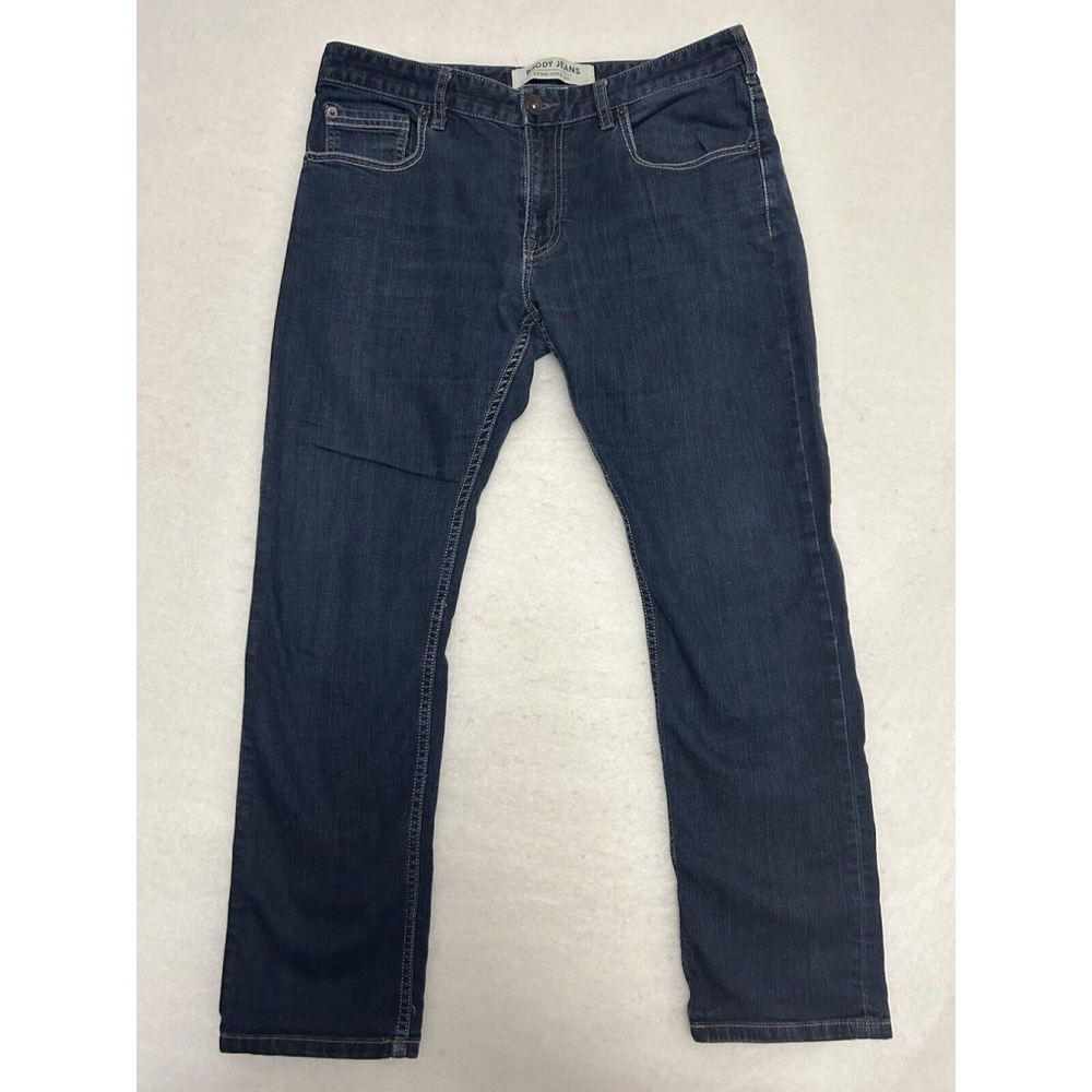 Brody Men's 33x30 Jackson Dark Wash Straight Leg Relaxed Fit Jeans Causalcore